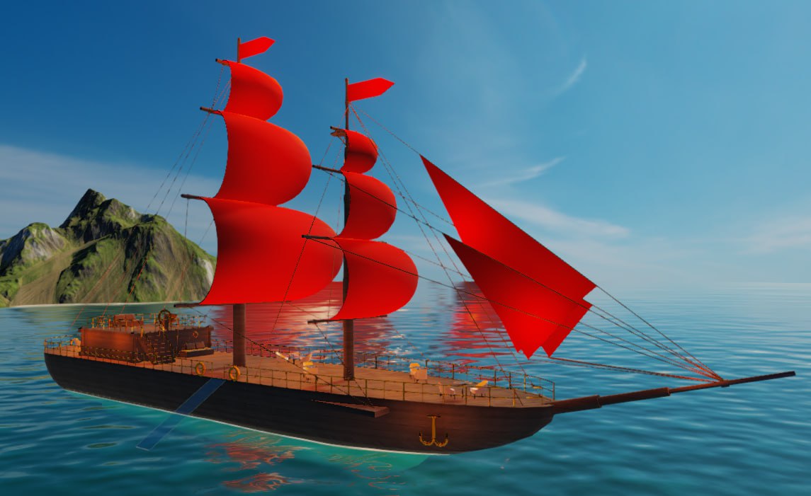 scarlet sails